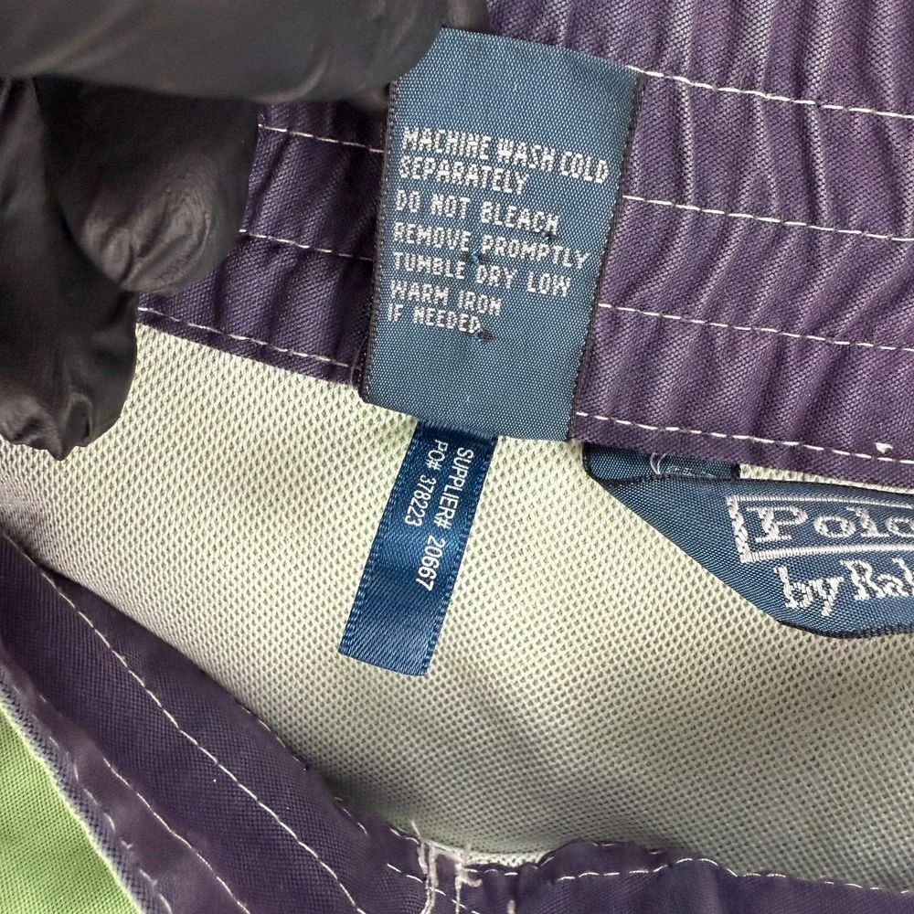 Polo‎ Ralph Lauren Swim Trunks Mens Medium Green 7.5